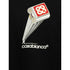 CASABLANCA LEANING COLUMN BLACK T-SHIRT S